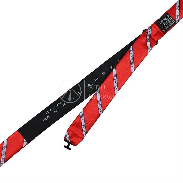 6 Red Self Tie Bow Tie(001)