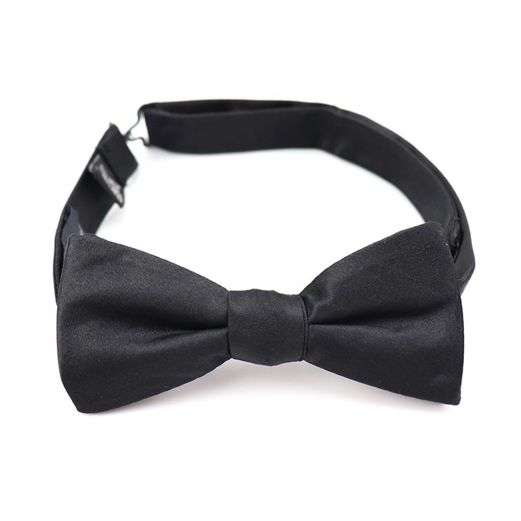 Black Bow Tie For Tuxedo